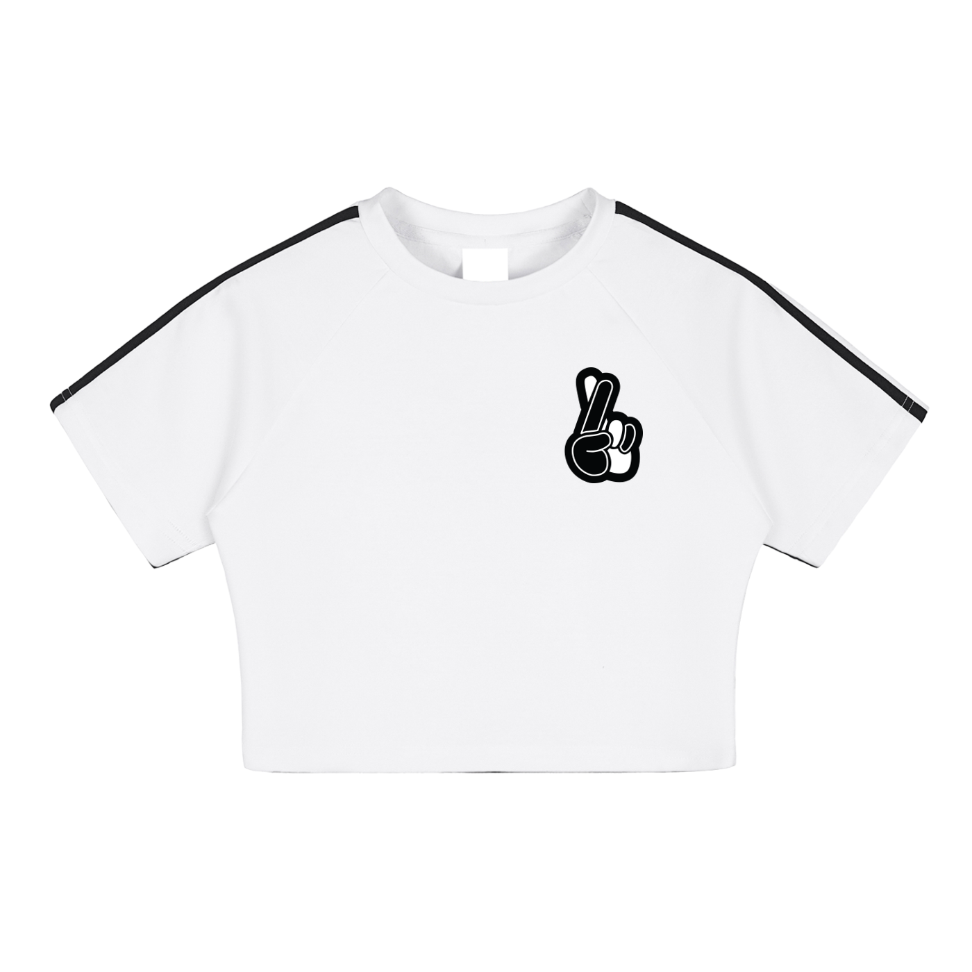Taped Cooling Performance Crop Top