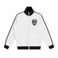 Contrast Side Stripe Fleece Track Jacket