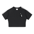 Taped Cooling Performance Crop Top