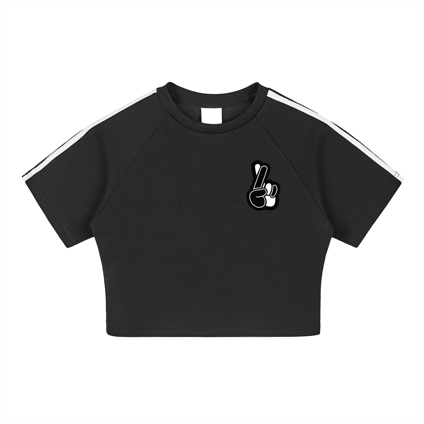 Taped Cooling Performance Crop Top